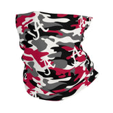 Generic Alabama camouflage neck gaiter front view showing versatile headwear use