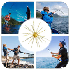 Generic Artificial Fishing Lure motion-activated adds lifelike action during retrieves.