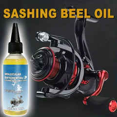 Generic baitcasting reel maintenance scene highlights anti-rust care.