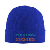 Generic Custom Beanie with Logo, front view, durable warmth for daily wear.
