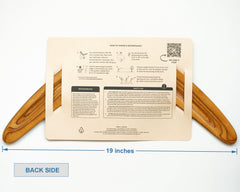 Generic boomerang with patent aerodynamics highlights fast spin and smoother flight.