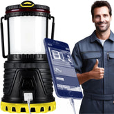 Generic Braun-compatible lantern delivers 2000 lumens for clear outdoor lighting.