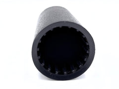 Generic butt cap PVC close-up highlighting flexible, durable design for daily fishing use.