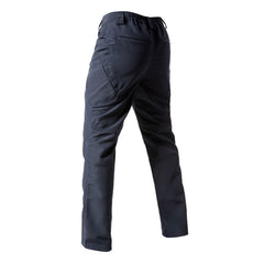 Generic cargo pants for work and hiking with reinforced seams