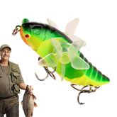 Generic Cicada Fishing Lure with realistic body attracts bass