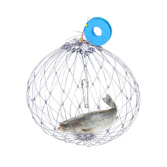 Generic crab catcher with steel wire net demonstrating sturdy construction for crabbing.