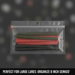 Generic airtight waterproof protection keeps lures dry and ready for action.