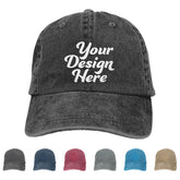 Generic Custom Hat front design area highlights your personalized logo or text for unique style.