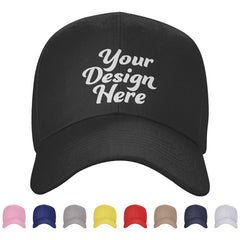 Generic Custom Hats front design area for your personalized look and daily wear.