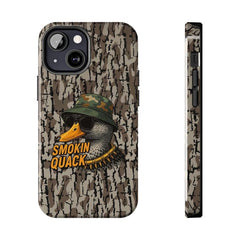 Generic duck hunting phone case precise fit maintains grip while accessible ports.