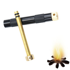 Generic Fire Starter Tube with piston action for quick, reliable ignition in outdoor settings.