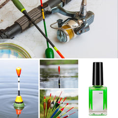 Generic Fish Float Paint includes an easy brush for precise application