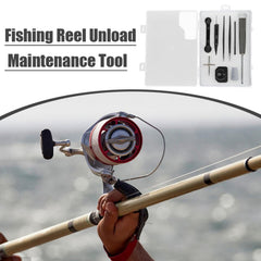 Generic Fishing Reel Maintenance Kit portable design ideal for travel.