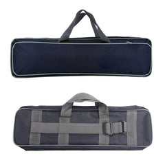 Generic fishing rod case carrier bag showing rod storage and compact design for travel.