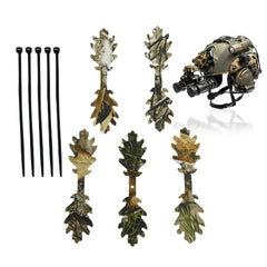 Generic Ghillie Leaf Scrim pack overview for versatile camouflage in the field.
