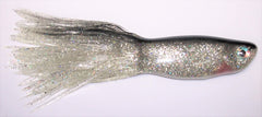 Generic Gitzit 7inch Shad Hybrid Musky Tube Bait with 3D eyes enhances lifelike attraction.