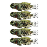 Generic goby lure green 75mm shows lifelike action for predatory fish.