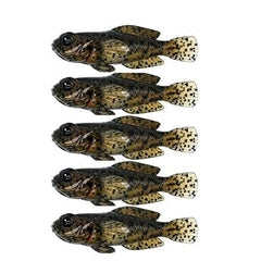 Generic Goby Soft Lure 3 inch with lifelike action for predatory fish