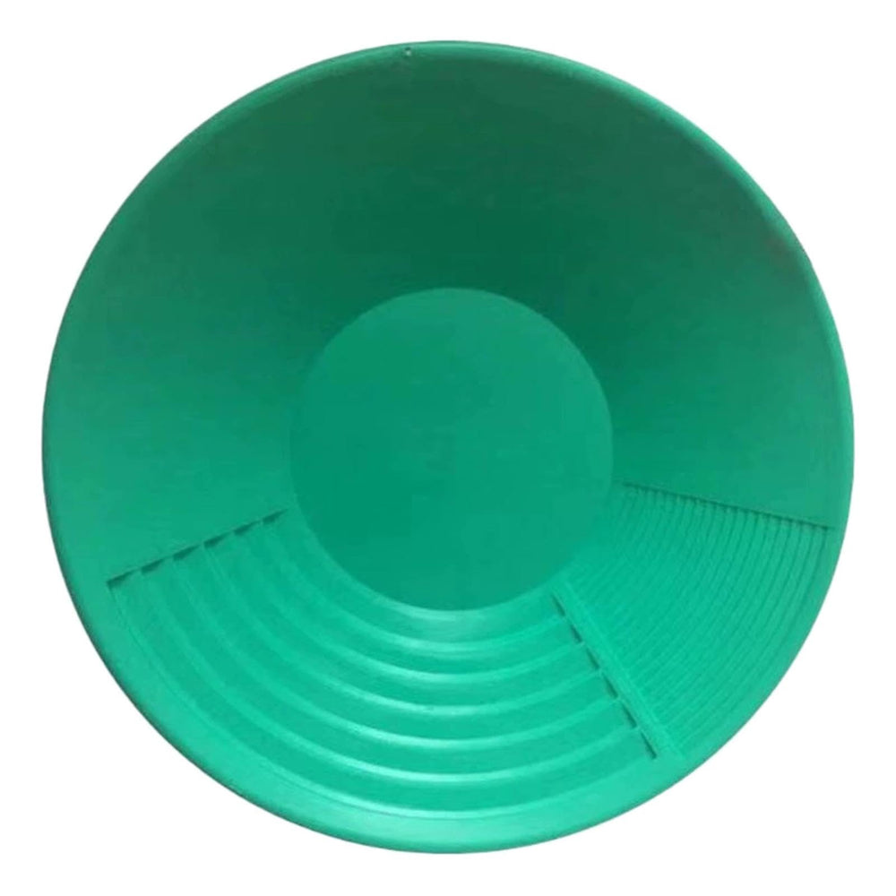 Generic Gold Pan 15-inch round ideal for efficient material processing on the riverbank