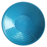 Generic Gold Pan 15-Inch Round with wide surface for efficient material processing.
