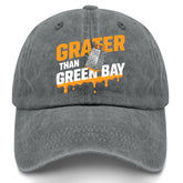 Generic Grater Hat front view with soft washed finish for casual style.