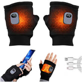 Generic heated gloves for women with digital display for precise temperature control