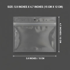 Generic heavy-duty clear bags showing durable material and quick at-a-glance lure identification.