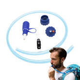 Generic Hydration Tube mouth-connector enabling easy on-the-go sipping