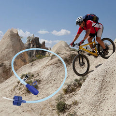 Generic Hydration Tube quick-install demonstrates fast setup on bottles