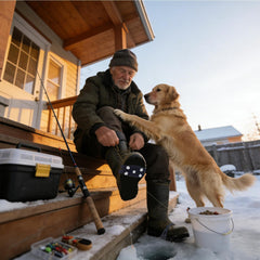 Generic Ice Cleats offer easy attachment and removal for quick transitions