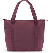 Generic insulated tote cooler plum exterior keeps beverages cold on the go