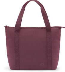 Generic insulated tote cooler plum exterior keeps beverages cold on the go