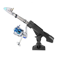 Easy-install base with screws for track mount