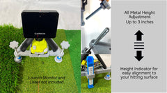 Generic Leveling Stand measuring stick in use for quick alignment reference.
