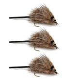 Generic Mad Mouse hand-tied fly with lifelike texture for trout attraction.