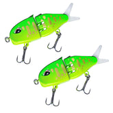 Generic Mini Glide Bait in action shows lifelike bass-attracting motion