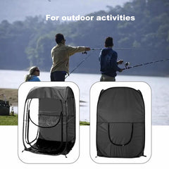 Generic portable pop up sports tent compact folded for easy carrying and storage