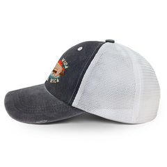 Generic PURA VIDA Costa Rica baseball hat back view showing easy-fit closure