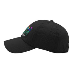 Generic PURA VIDA Costa Rica Golf Hat side logo, versatile for casual and sport looks