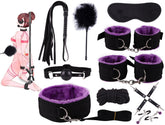 Generic purple nylon travel accessories set — compact and versatile for on-the-go packing.