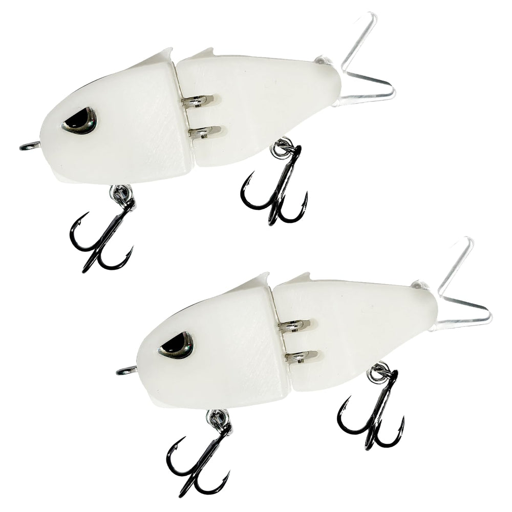 Generic Raptor Mini Glide Bait side view with lifelike swimbait action for bass