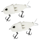 Generic Raptor Mini Glide Bait side view with lifelike swimbait action for bass