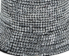 Generic Rhinestone Bucket Hat travel-friendly foldable design for easy packing.