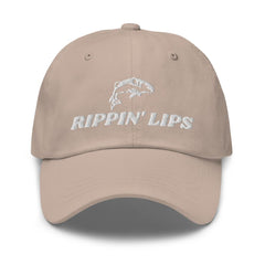 Generic Rippin Lips fishing hat front view, lightweight and ready for all-day outdoor wear.