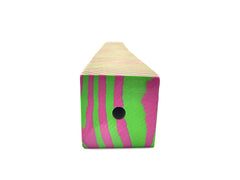 Generic EVA foam block tiger stripe cut face, ready for custom rod-building projects.