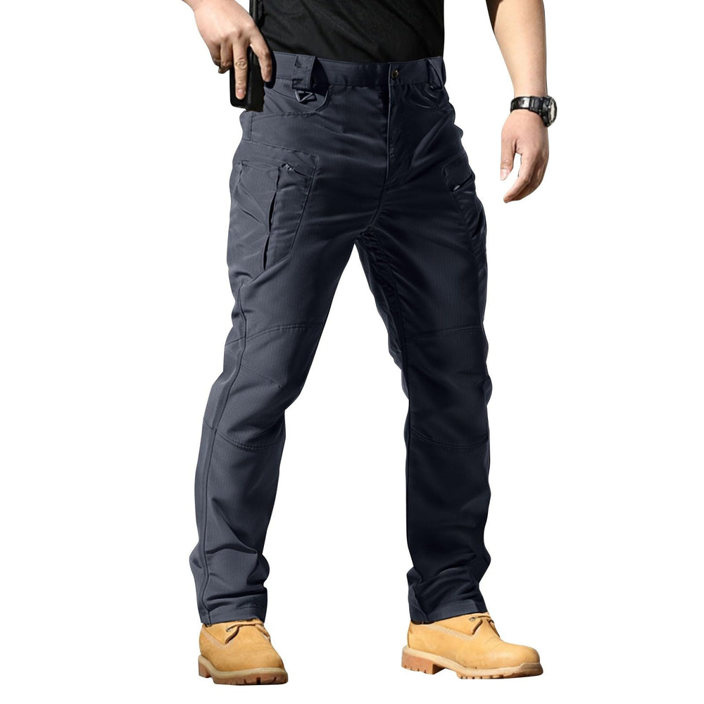 Generic Tactical cargo pants blue pockets for secure outdoor storage