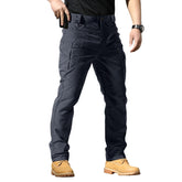 Generic Tactical cargo pants blue pockets for secure outdoor storage