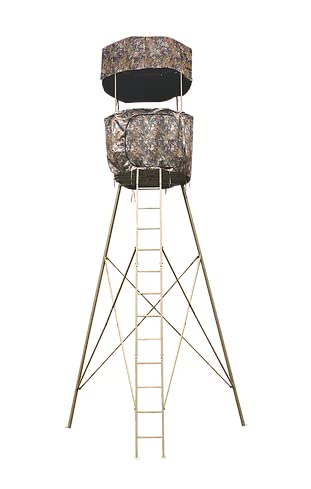 Generic Trophy Treestands roof kit with steel frame offering weather protection during hunts.