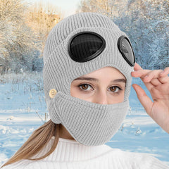 Generic windproof winter hat ideal for skiing and snow sports.