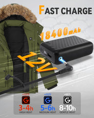 Genovega graphene heated jacket battery pack illustration for long-lasting warmth